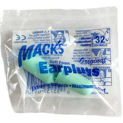 Mack's Original Soft Vzorek špuntů do uší 1 pár – Zboží Dáma