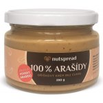 Nutspread arašídový krém křupavý 250 g – Zboží Mobilmania