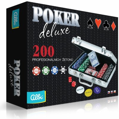 ALBI Poker deluxe 200 žetonů – Zbozi.Blesk.cz