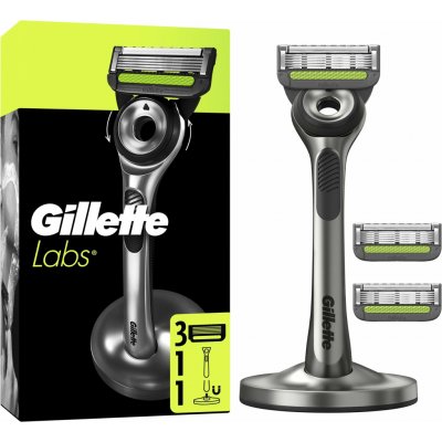 Gillette Labs + 3 ks hlavic – Hledejceny.cz