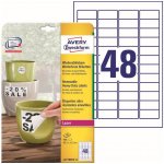 Avery Zweckform L4778REV-20 Odolné snímatelné etikety 45,7x21,2mm 960 ks bílá – Zboží Dáma