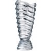 Váza Bohemia Crystal Váza na noze Wave 415mm