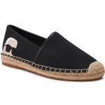 Karl Lagerfeld Espadrilky KL80111N Černá – Zboží Dáma