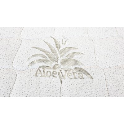 Bedton potah matrace Aloe Vera podšitý rounem 320g/m² 70x200x25 – Zboží Mobilmania