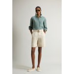 Woolrich šortky DRAPEY BERMUDA SHORT LIGHT OAK – Zbozi.Blesk.cz