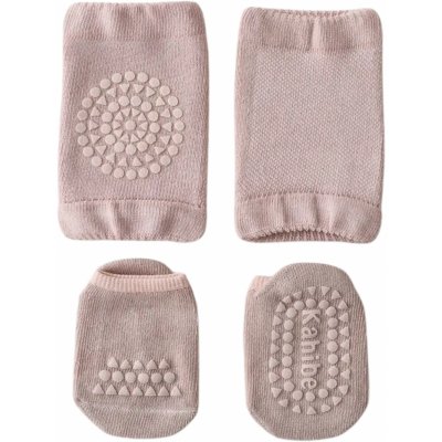 Set protiskluzové návleky a ponožky na lezení Růžová – Zboží Mobilmania