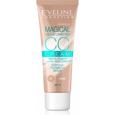 Eveline Magical CC multifunkční tónovací krém 53 beige 30 ml – Hledejceny.cz