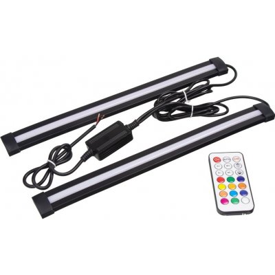 CarClever LED osvětlení vnitřní | vnější RGB 12-24V, RF ovladač, 2 pásky | | Zboží Auto