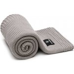 T Tomi Dětská pletená deka Autumn Waves Grey – Zboží Dáma