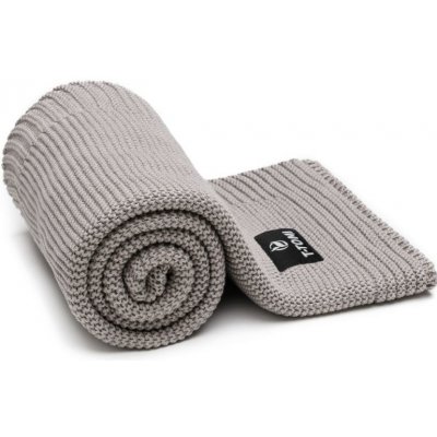 T Tomi Dětská pletená deka Autumn Waves Grey – Zboží Dáma