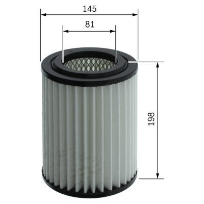 Vzduchový filtr BOSCH F 026 400 665 – Hledejceny.cz