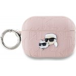 Karl Lagerfeld PU Embossed Choupette Heads Pouzdro pro AirPods 3 KLA3PGKCPP – Zboží Mobilmania