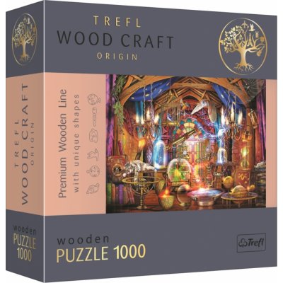 TREFL Wood Craft Origin Kouzelná komnata 1000 dílků