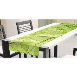 Dimex Běhoun Listy TS 006 zelená 40x140cm