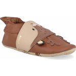Bobux barefoot capáčky Fawn Mocha + Beige hnědé – Zboží Dáma