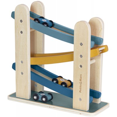 Petite&Mars Hračka závodní dráha Milky Way Wood of Mars 18m+ Cosmic Blue – Zbozi.Blesk.cz