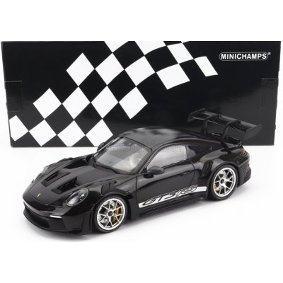 Minichamps Porsche 911 992 Gt3 Rs Coupe 2023 Silver Wheels Black 1:18 – Zbozi.Blesk.cz