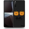 Pouzdro a kryt na mobilní telefon Sony Pouzdro Picasee silikonové Sony Xperia 10 III - Hallo Fall černé