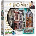 Wrebbit 3D puzzle Harry Potter Příčná ulice 450 ks – Zboží Dáma