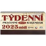 Pracovní Retro Midi stolní 2025 – Sleviste.cz