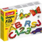 Quercetti Filó Shapes ABC plus 123 – Zboží Dáma