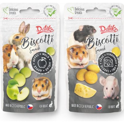 Dafiko Piškoty jablko 25 g – Zboží Mobilmania