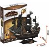 3D puzzle CubicFun 3D puzzle Pirátská loď - Pomsta královny Anny 180 ks