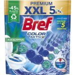 Bref Color Aktiv Eucalyptus tuhý WC blok 5 x 50 g – Zboží Dáma
