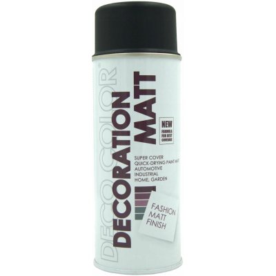 DecoColor, 197016, Barva ve spreji MATT, RAL 7016 antracit - 400 ml – HobbyKompas.cz