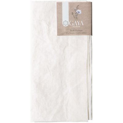 Ambiente Bílé lněné prostírání Gaya 596443 35x50cm – Zboží Mobilmania