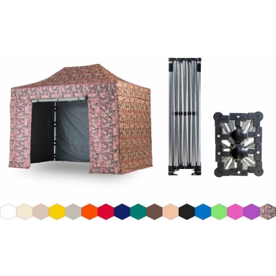 TENTino SMALL HEXAGON 3x4,5 m 16A - MASKÁČOVÁ – Hledejceny.cz