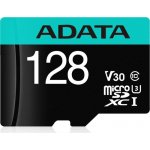 ADATA MicroSDXC 128 GB AUSDX128GUI3V30SA2-RA1 – Zbozi.Blesk.cz