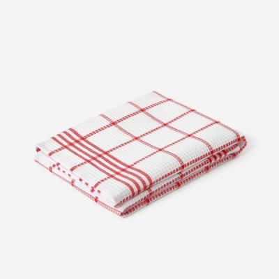 Goldea červené proužky 50 x 70 cm – Zboží Mobilmania