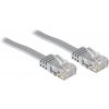 síťový kabel Solarix C5E-111GY-5MB patch plochý CAT5E UTP LSOH, 5m, šedý