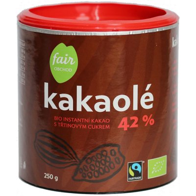 Fairobchod Bio instantní kakao Kakaolé 42% 250 g – Hledejceny.cz