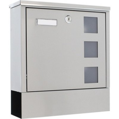 Rottner Security Poštovní schránka LAGO nerez – Zboží Mobilmania