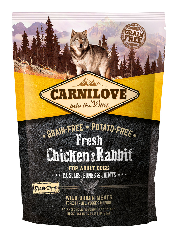 Carnilove Fresh Chicken & Rabbit for Adult Dogs 1,5 kg