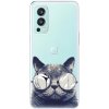 Pouzdro a kryt na mobilní telefon dalších značek Pouzdro iSaprio - Crazy Cat 01 - OnePlus Nord 2 5G