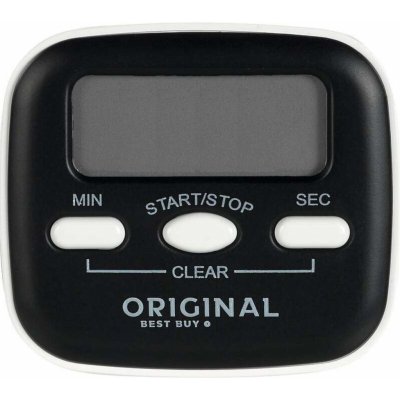 Digitální časovač/minutka Original Best Buy s magnetem - černo-bílá (P005022) – Zboží Dáma