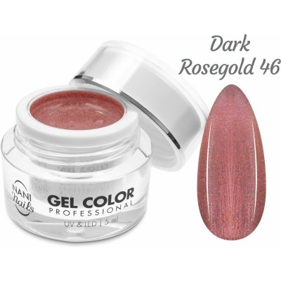 NANI UV/LED gel Dark Rosegold 5 ml – Zboží Mobilmania