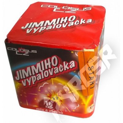 Kompaktní ohňostroj JIMMIHO VYPALOVAČKA 16 ran 19 mm – Zboží Dáma