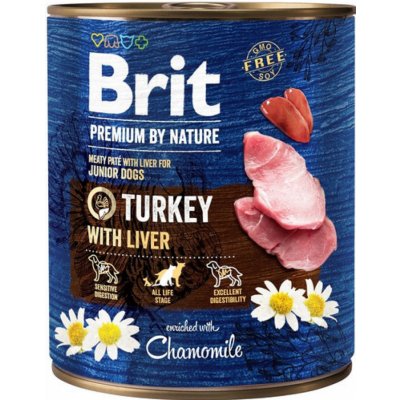 Brit Premium by Nature Turkey with Liver 0,8 kg – Zboží Mobilmania