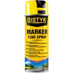 Den Braven Značkovací sprej – Marker fluo žlutá 500ml DISTYK – Hledejceny.cz