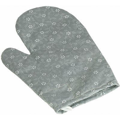 Bellatex Chňapka Adéla 28 x 18 cm 66/227 pnoucí kytička šedá – Zboží Dáma