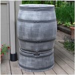 ROTO SUD na dešťovou vodu 350 L - imitace šedého dřeva – Zboží Dáma