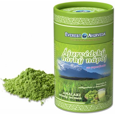 Everest Ayurveda Amalaki Mladý ječmen sypaná směs 100 g – Zboží Mobilmania