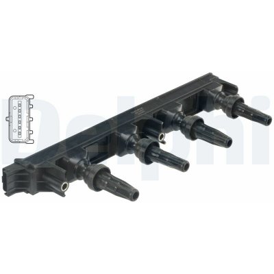 Zapalovací cívka DELPHI GN10503-12B1 (GN1050312B1) – Hledejceny.cz