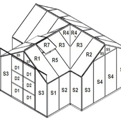 Lanit Plast Náhradní prosklení pro skleník Vitavia Sirius PC 4 mm LG3048 – Hledejceny.cz