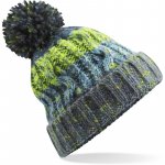 Beechfield s bambulí Corkscrew beanie B486 šedá-zelená – Hledejceny.cz