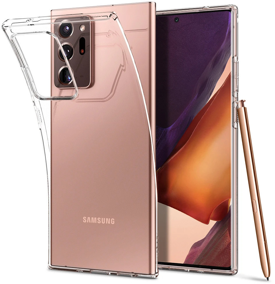 Pouzdro SES Silikonové Samsung Galaxy Note20 Ultra - průhledné